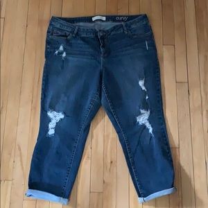 Slink Jeans Curvy Crop Jeans